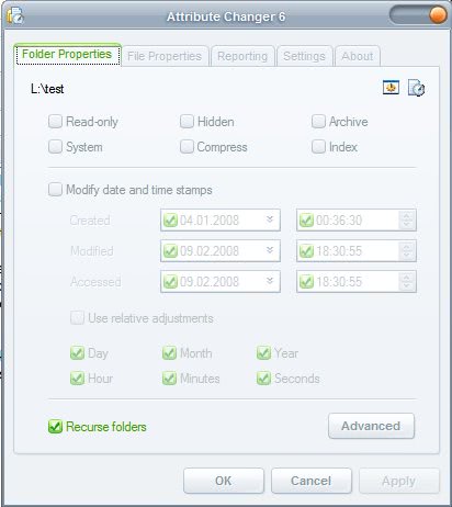 for windows download Attribute Changer 11.20b
