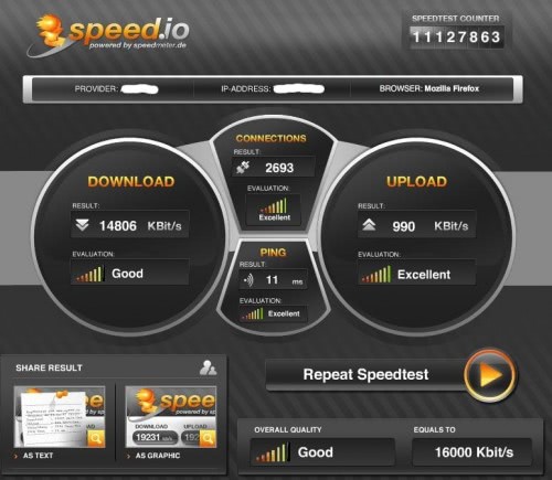 broadband speed test