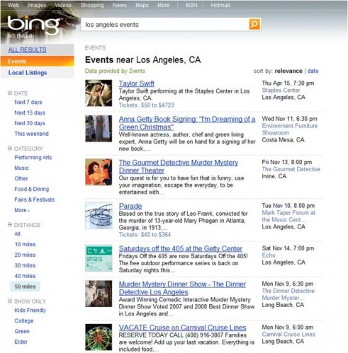 Bing Videos Search