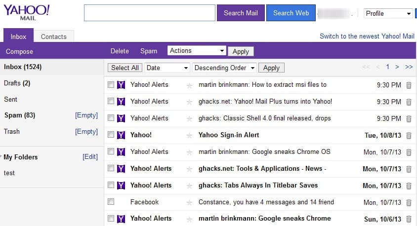 how can i access my yahoo mail account