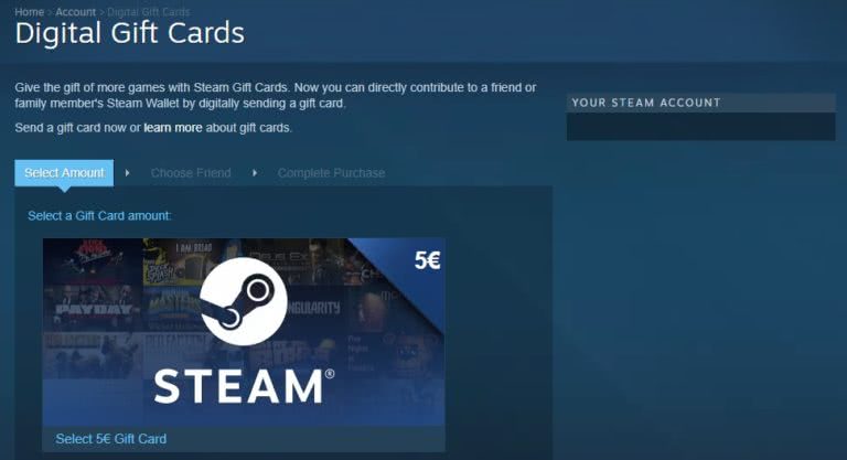 How To Use Digital Gift Cards On Steam GHacks Tech News