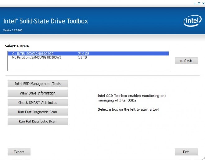 Intel Solid State Drive (SSD) Toolbox - GHacks Tech News