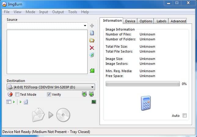 how to copy a cd to another cd using imgburn