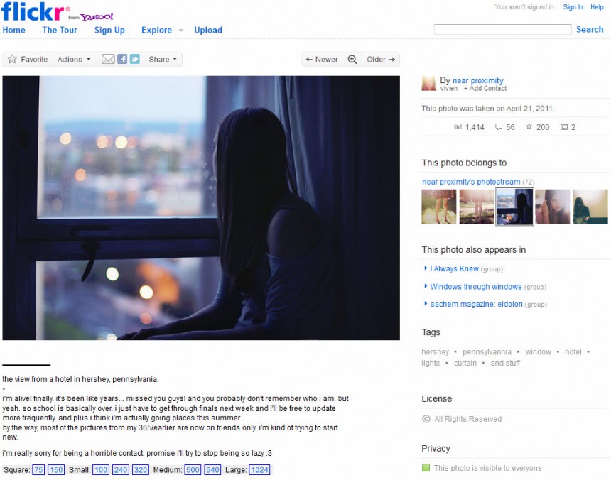 Flickr: List All Photo Sizes Directly - GHacks Tech News