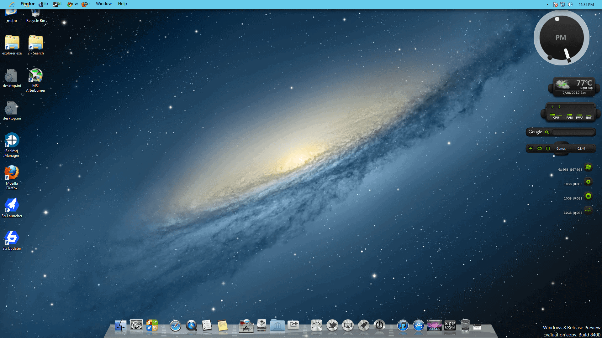 mac dock for windows 8.1