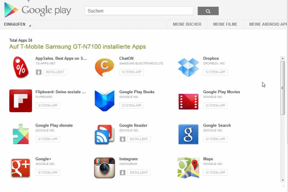 Google Play Store - AndroidApps Online