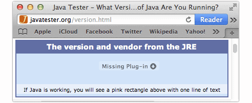 plugins java needed for mac