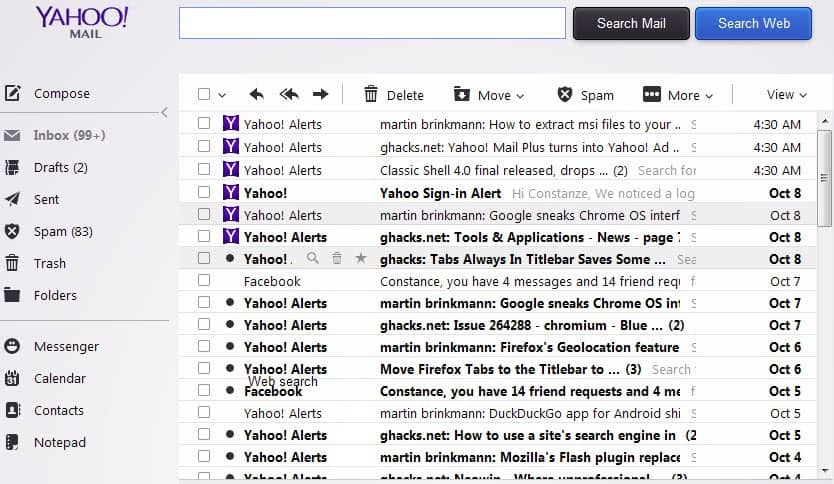 how to change the font in yahoo mail