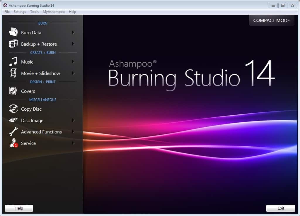 ashampoo burning studio 14 version 14.0.3