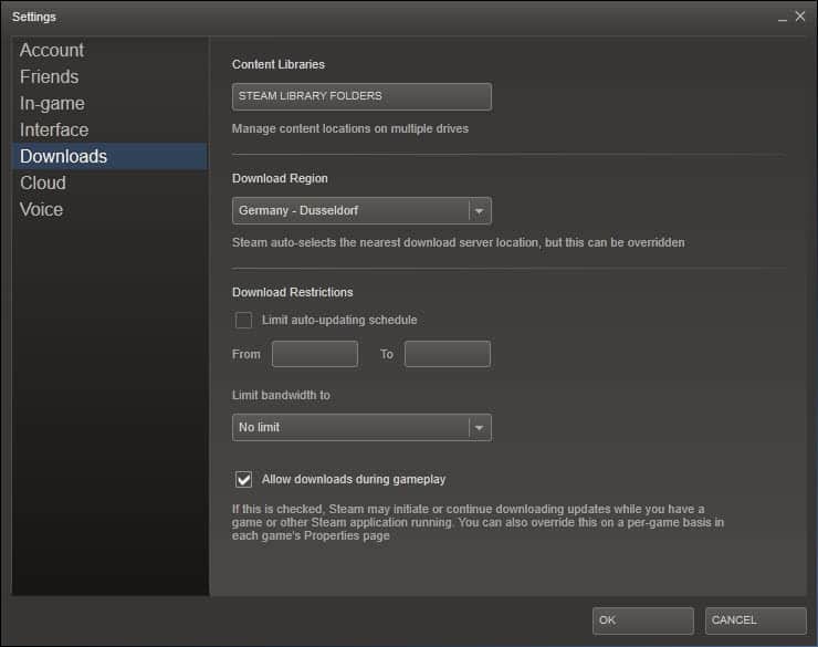 Steam client Beta update brings long-awaited download speed