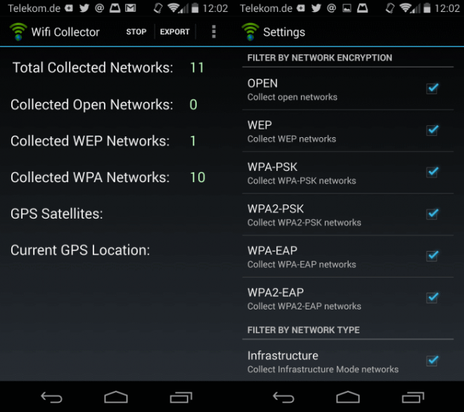 Wifi Collector is Nirsoft's first Android application - gHacks Tech News