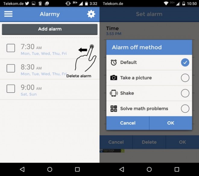 Alarmy is probably the most annoying alarm clock app out there gHacks