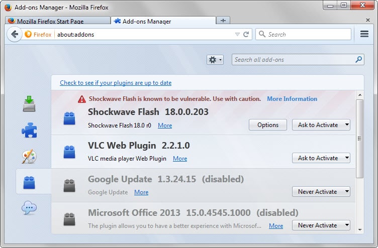 flash player for firefox free download