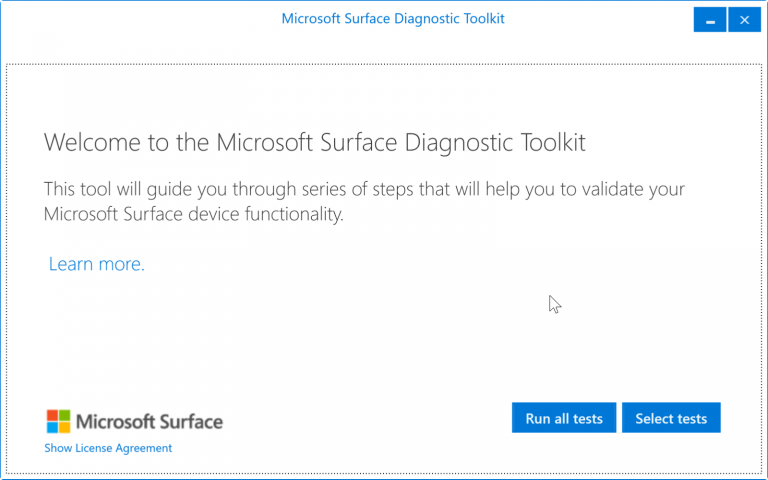 surface diagnostic toolkit for business download