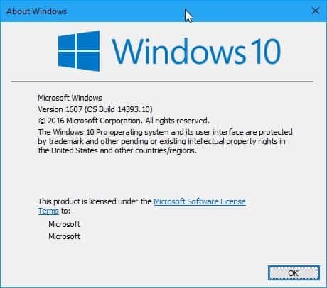 windows 10 pro version 1511 no internet