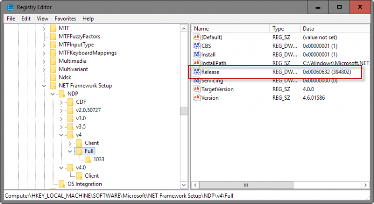 Net Framework 4.6. Net Framework 4/5/2. Net Framework 4.6.2. .Net Framework4.6.1.