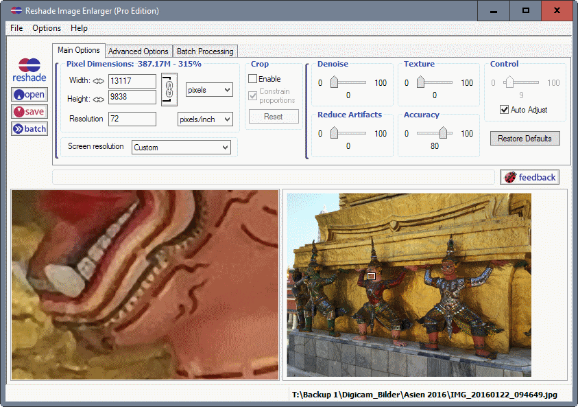 digital photo enlarger software