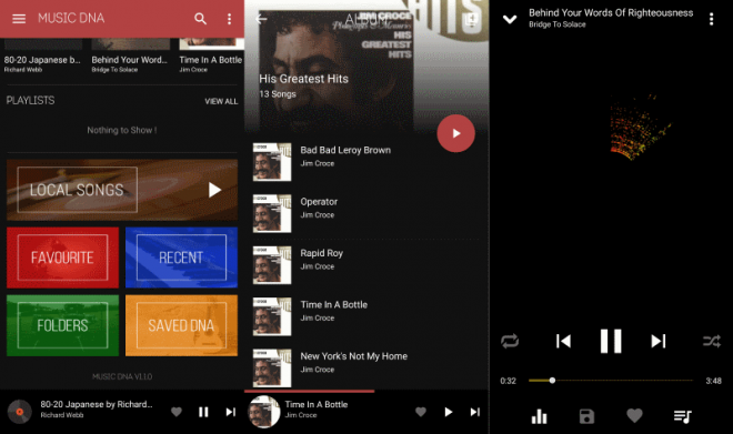 MusicDNA: Android music player with interesting visualization - gHacks ...