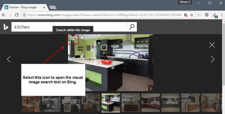 Bing Visual Search: Search In Images   GHacks Tech News