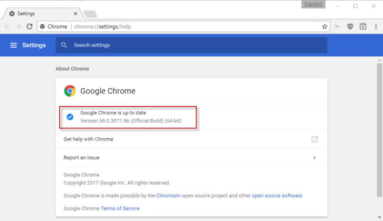 Chrome 59 Brings Security Fixes, Material Design Settings - GHacks Tech ...