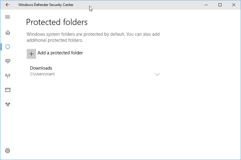 Protected Folder