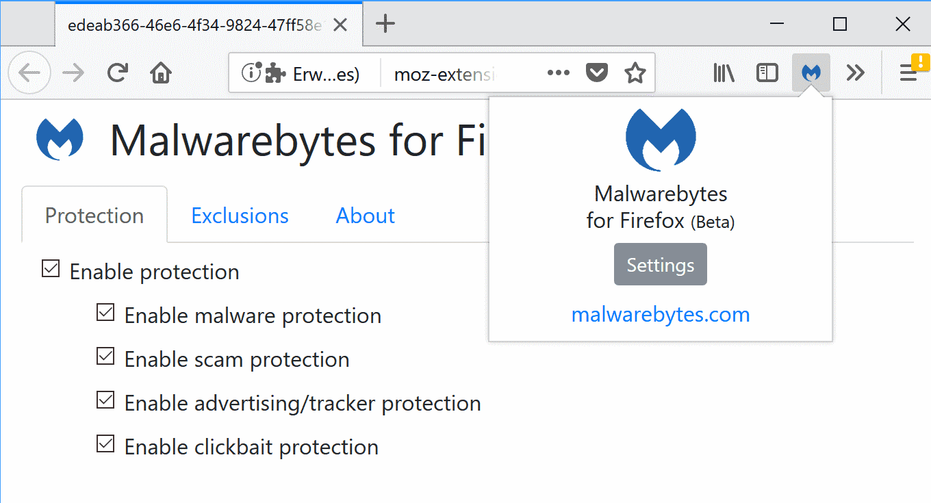 malwarebytes for firefox