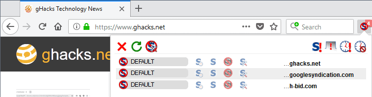 instal the new NoScript 11.4.25