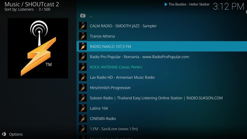 new kodi 18