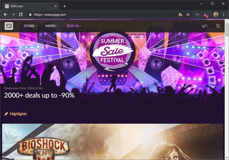 GOG offers DRM-free versions of select Steam games at no cost