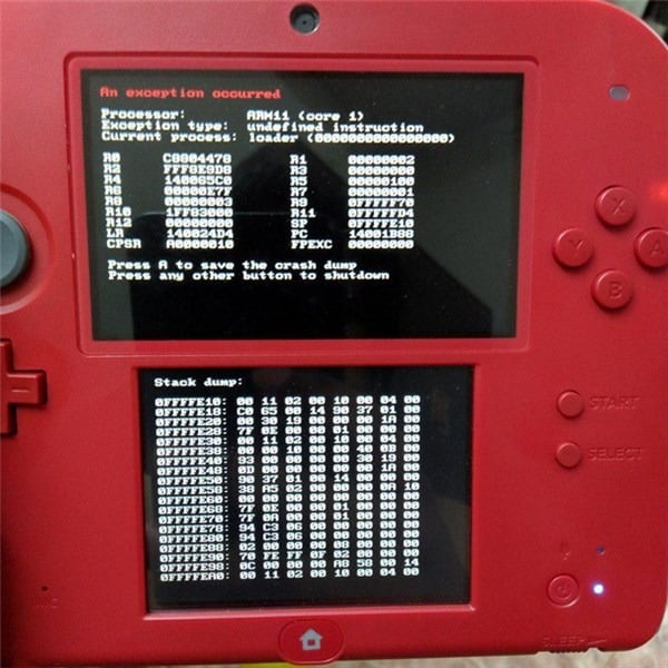 kit kat 3ds unhandled exception