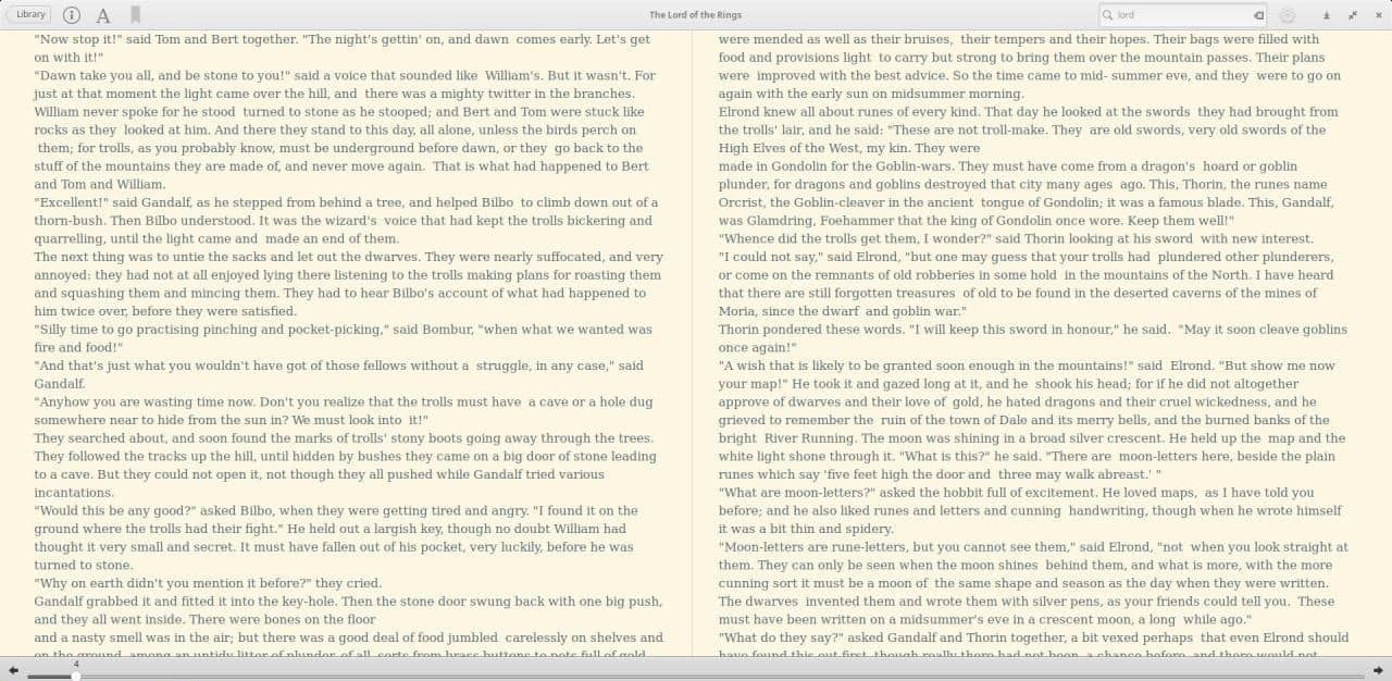 Bookworm 2-page view