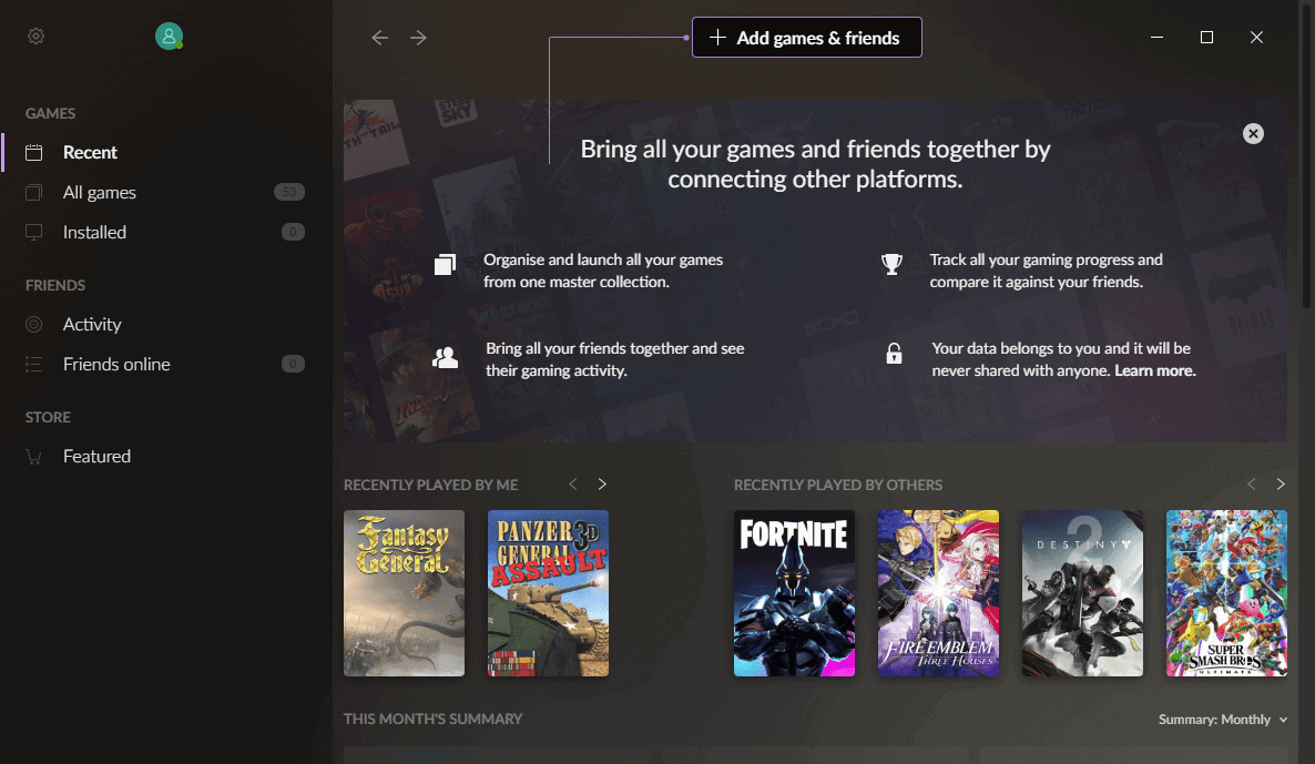 GOG GALAXY is Now Available to Download From the Epic Games Store - Epic  Games Store