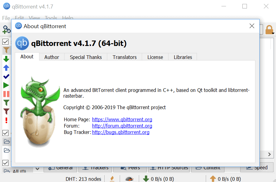 qBittorrent 4.5.5 download the new version