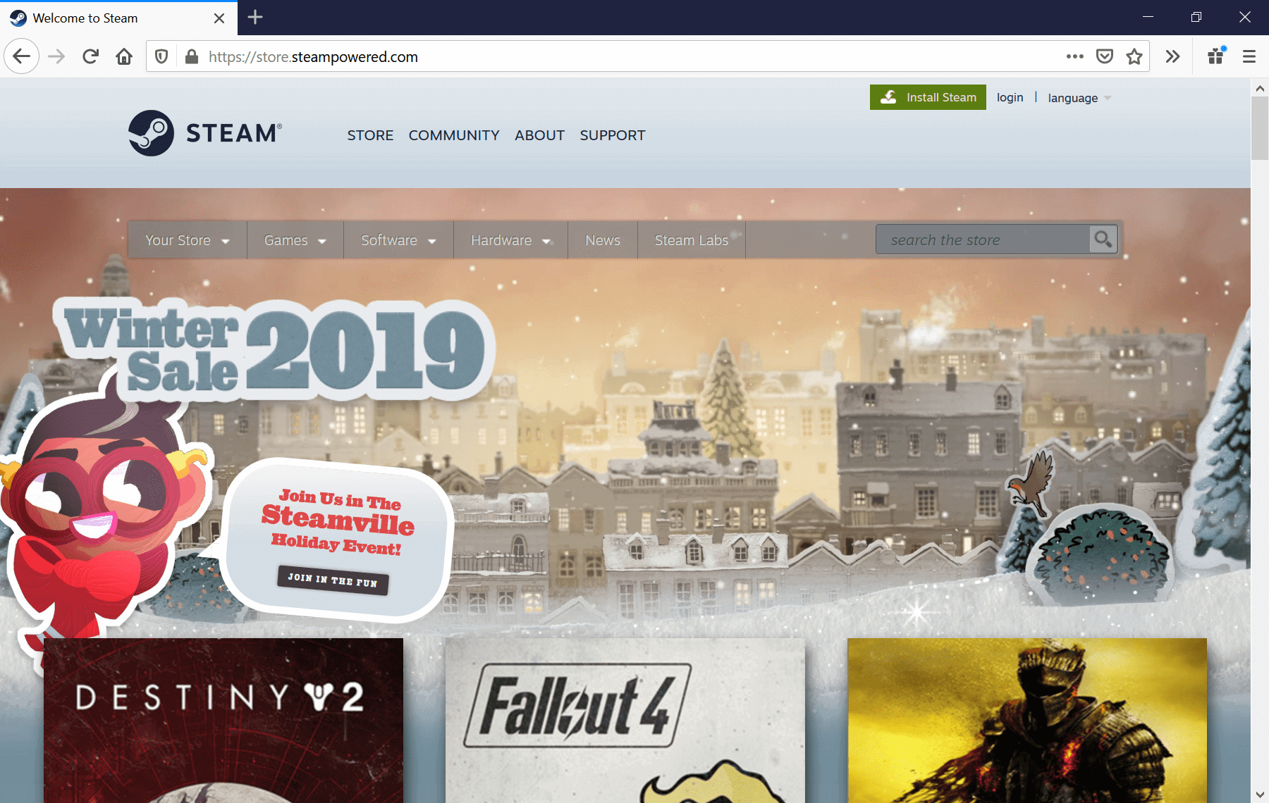 The Steam Winter Sale Of 2019 Has Started Ghacks Tech News