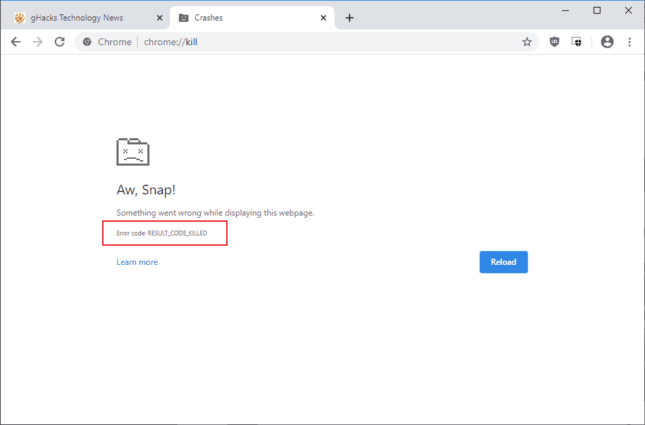 chrome canary not loading pages