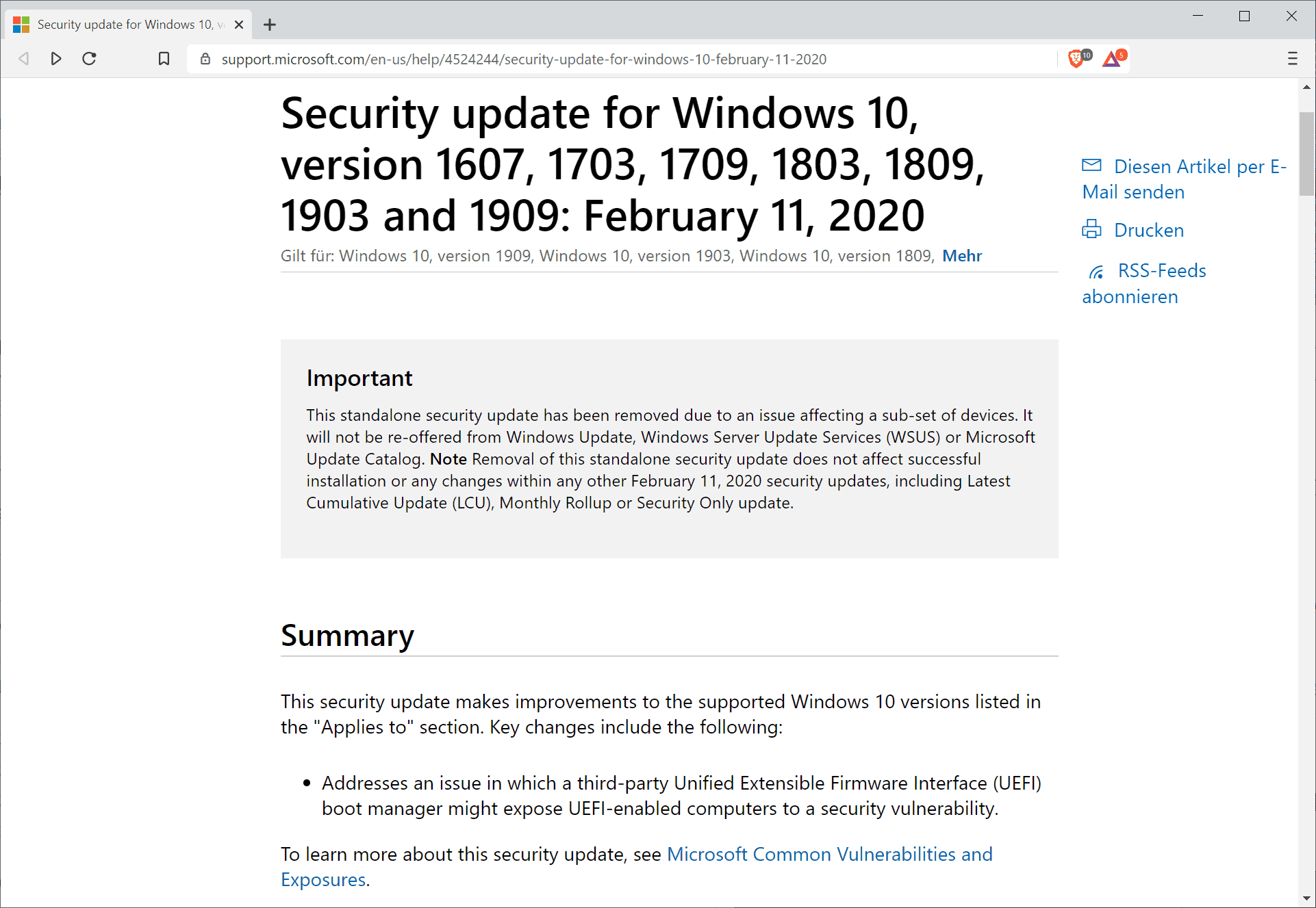 [情報] 微軟撤回KB4524244 Win10更新
