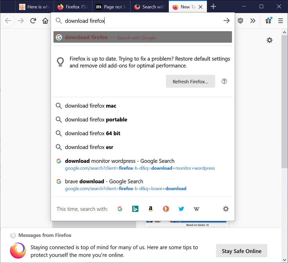 Here Is What Is New And Changed In Firefox Stable Ghacks Tech News