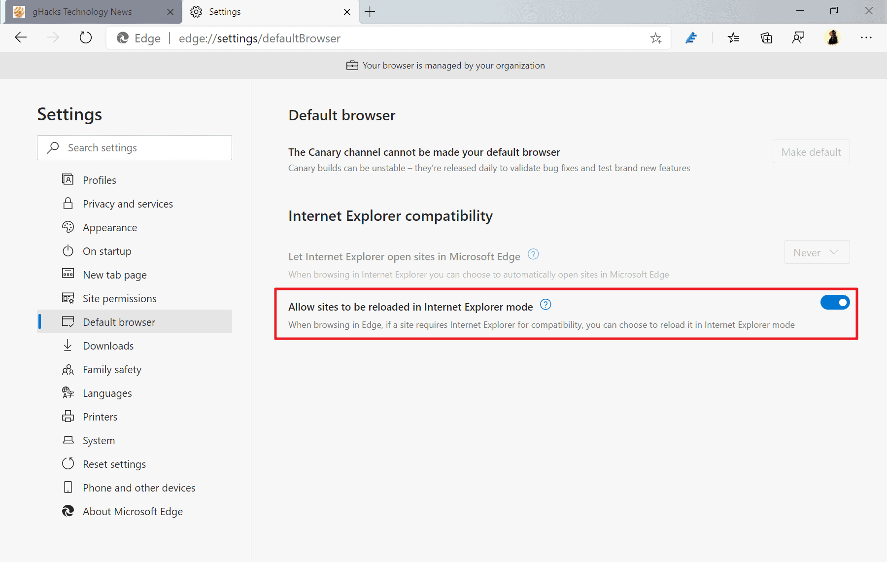 disable microsoft edge in windows 11