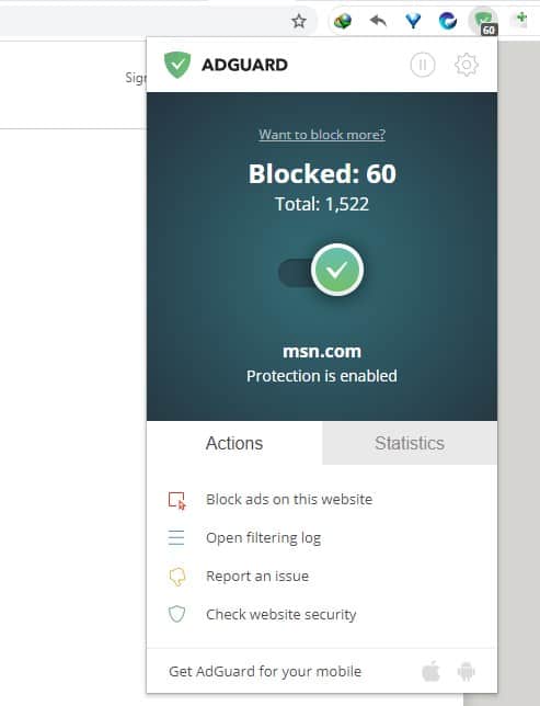 download adguard adblocker for chrome on android