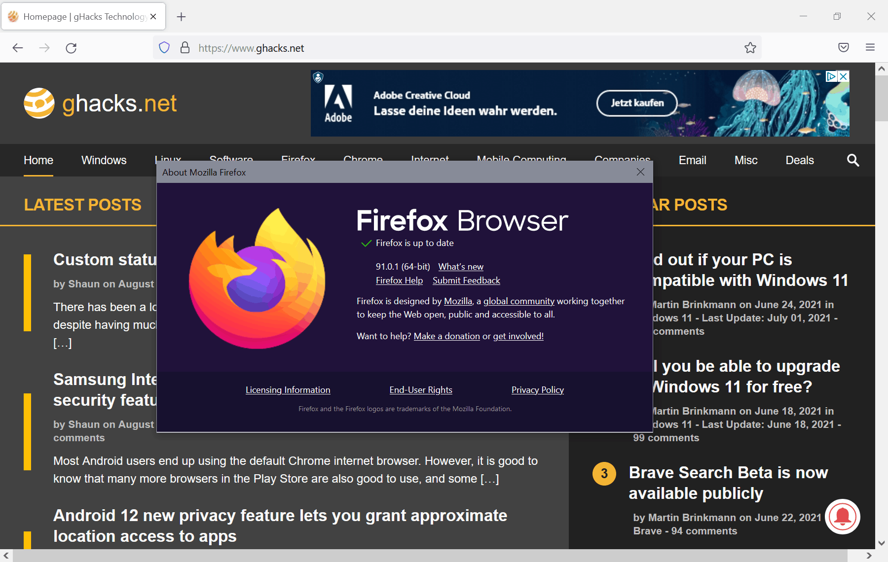 new firefox for mac browser is glacially slow