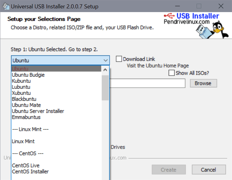 Universal USB Installer 2.0.1.9 download the new version