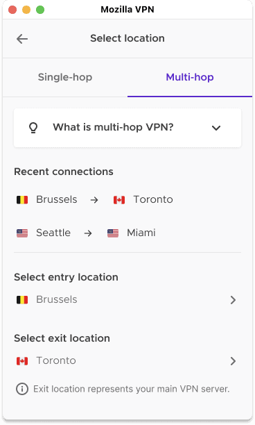 mozilla vpn multi-hop