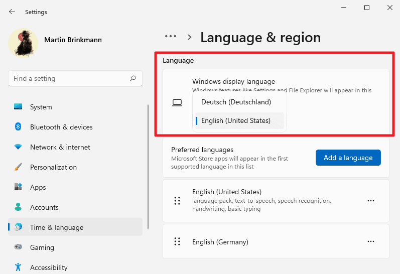 How To Change The Default Language On Windows 11 Guiding Tech Www 