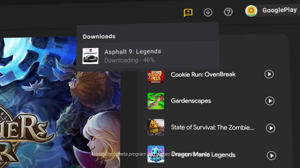 Google Play Games will be available on Windows PCs next year