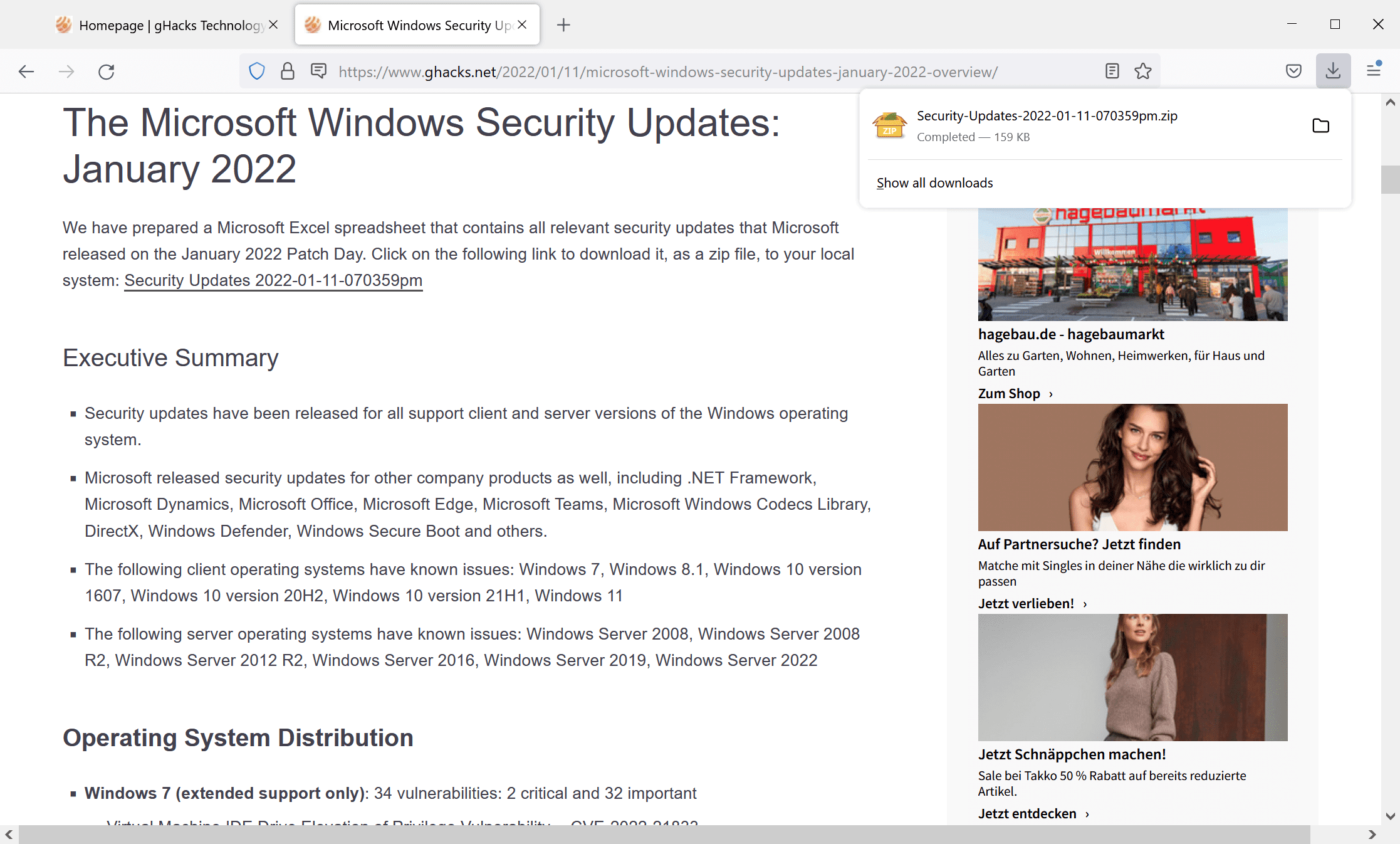 Firefox 115.0.2 fixes a security issue and several crashes - gHacks Tech  News