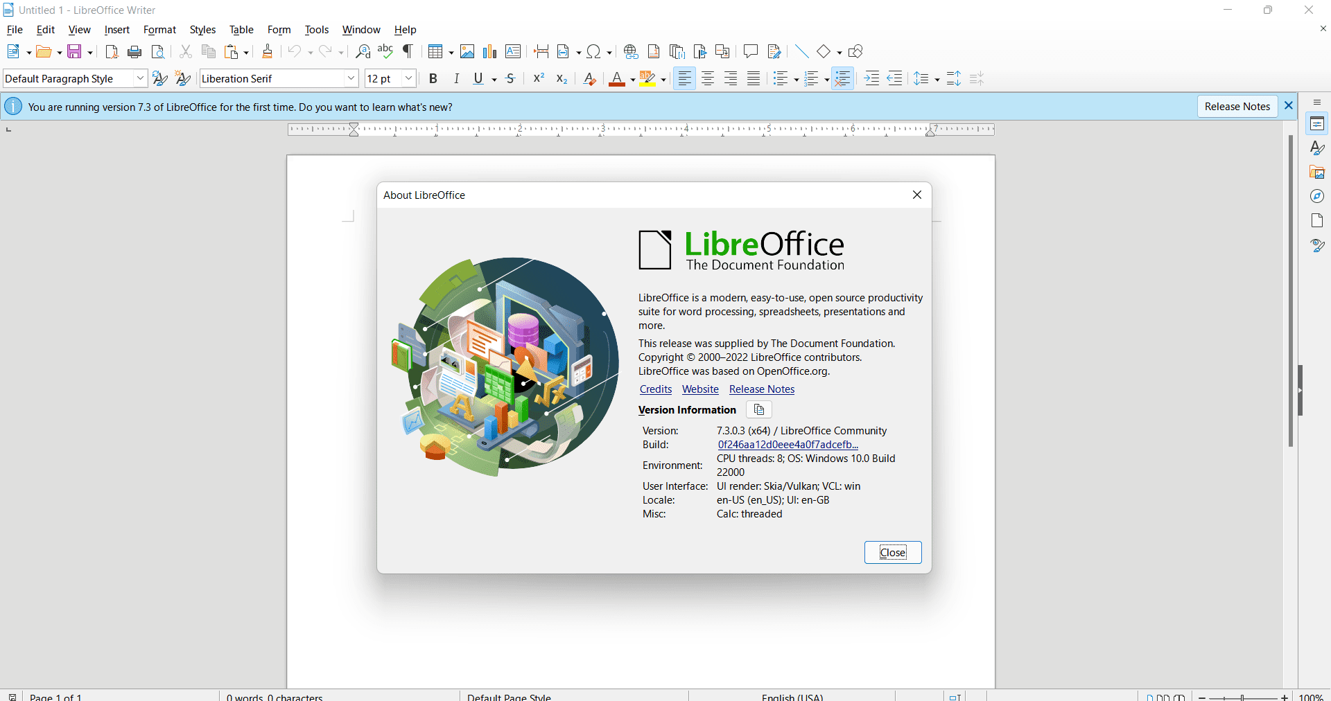 LibreOffice 7.6.4 download the new for windows