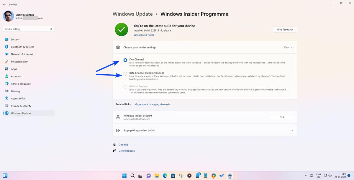Announcing Windows 11 Insider Preview Build 22579