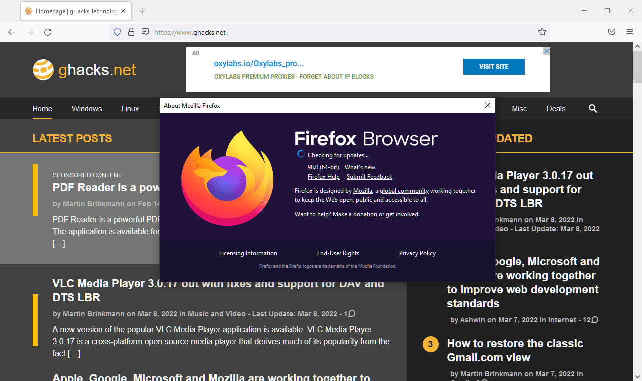 change firefox printer settings to lanscape