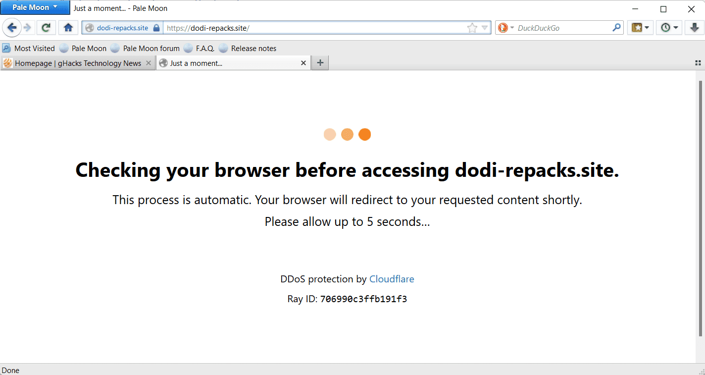 Can't pass Checking if the site connection is secure - Security -  Cloudflare Community