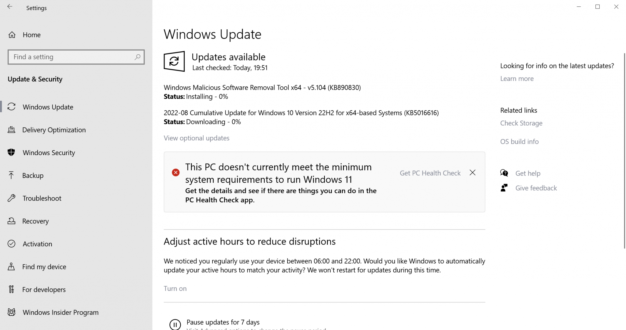 Microsoft Windows Security Updates August 2022 Overview Ghacks Tech News 8274